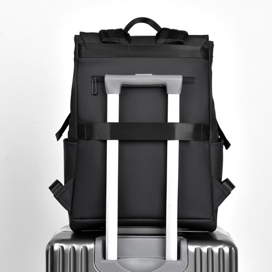 Newly designed cross-border double shoulder backpacks for men - high grade casual business backpacks with large capacity for computer use, business and office use.