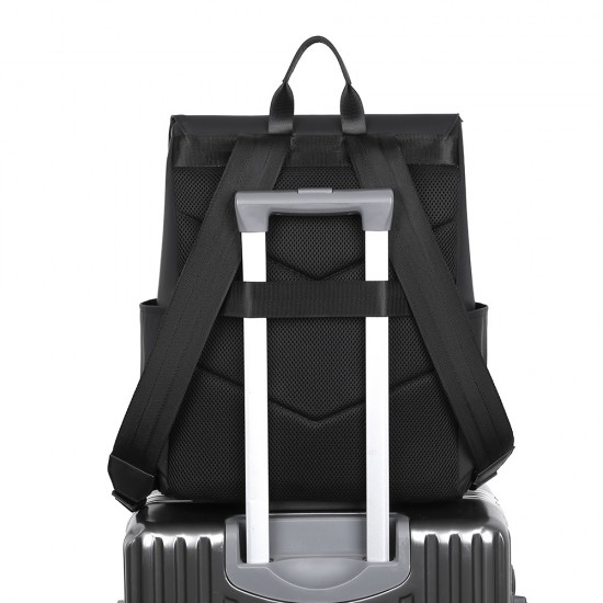 Omaska Cross-border High-End Business Leisure Dual-Shoulder Bags Large Capacity Outdoor Sports Leisure Backpack Men
