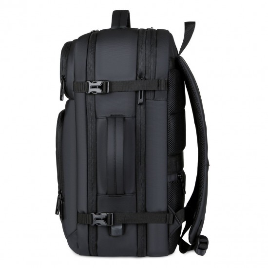 Korean-style fitness bag for men. New fashionable casual double-shoulder bag for men. High-end commuting computer bag. Large-capacity casual travel backpack for men.