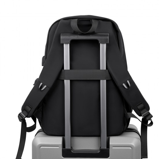 Double-shoulder bags for men, fashionable schoolbags, double-shoulder bags with high appearance level, travel and leisure bags for double-shoulder, detachable cross-body bag.