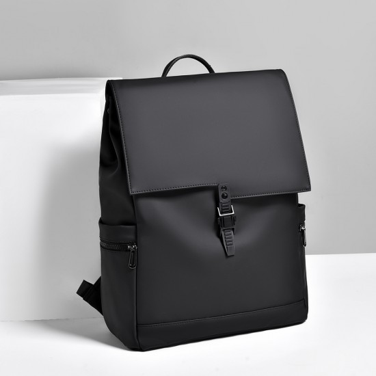 New men's casual cross-body bag, high-end fashionable personalized backpack, simple casual solid color cross-body bag for men