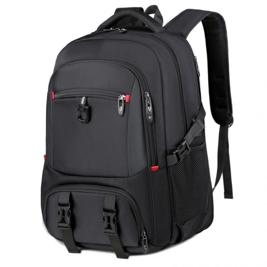 Cross-border wholesale backpacks for men, fashionable double-shoulder bags, large capacity business computer bags, double-shoulder men's business bags.
