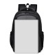 Double-shoulder backpack for men with large capacity for business use, fashionable business computer bag, double-shoulder backpack for women