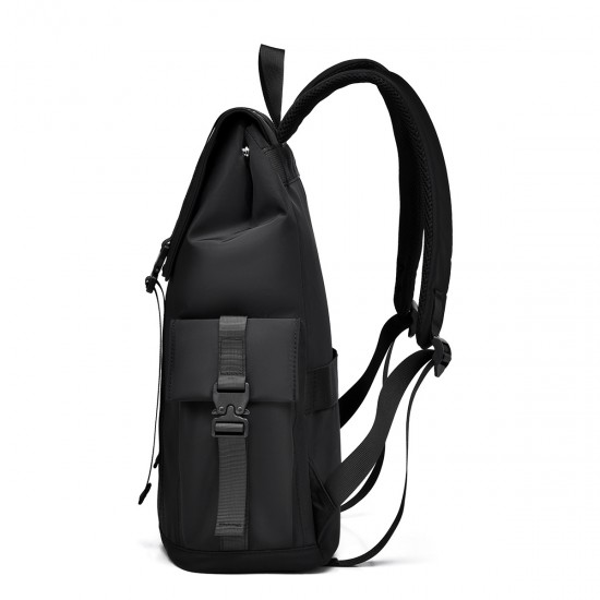Leisure Dual-Shoulder Bag Multi-Reflective Strip Cover Bag Backpack High Appearance Quality Large Capacity Travel Backpack