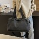 Cross-border double-shoulder bag for men. Casual travel computer bag for men. Large capacity business double-shoulder commuting bag.