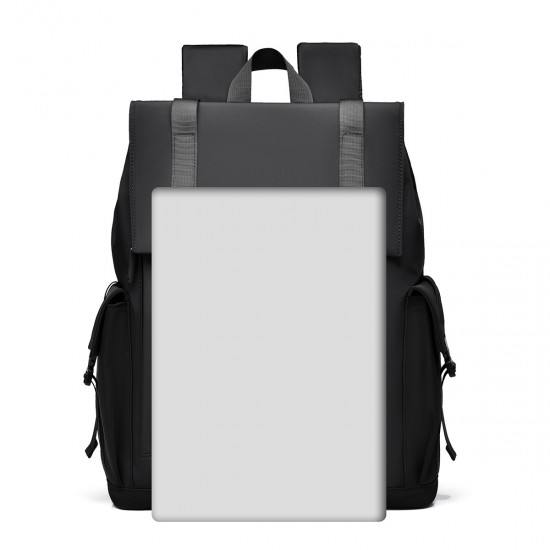 Leisure Dual-Shoulder Bag Multi-Reflective Strip Cover Bag Backpack High Appearance Quality Large Capacity Travel Backpack