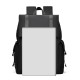 Leisure Dual-Shoulder Bag Multi-Reflective Strip Cover Bag Backpack High Appearance Quality Large Capacity Travel Backpack