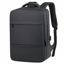 Cross-border men's double-shoulder bag, new style functional wind backpack, casual single-shoulder bag, mailbag, business commuting water-resistant backpack.