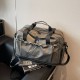 Cross-border lightweight and casual simple men's double-shoulder bag, multi-purpose commuting backpack, business backpack with large capacity and double-shoulder bag