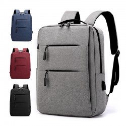 Men's double-shoulder backpack with fashionable style, casual travel bag for women and men, large-capacity laptop bag for men