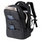Double shoulder bags for men - large capacity men's business casual backpacks for travel and commuting, lightweight and portable backpacks for short trips.