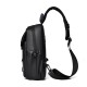 Retro men's canvas double-shoulder bag, travel and leisure double-shoulder bag, casual double-shoulder bag for college students, new style college student backpack with large capacity