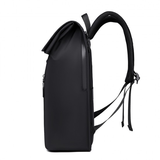 Cross-border men's computer backpack for outdoor short trips. Multi-functional expansion double-shoulder bag for men. Business large-capacity double-shoulder bag for men.
